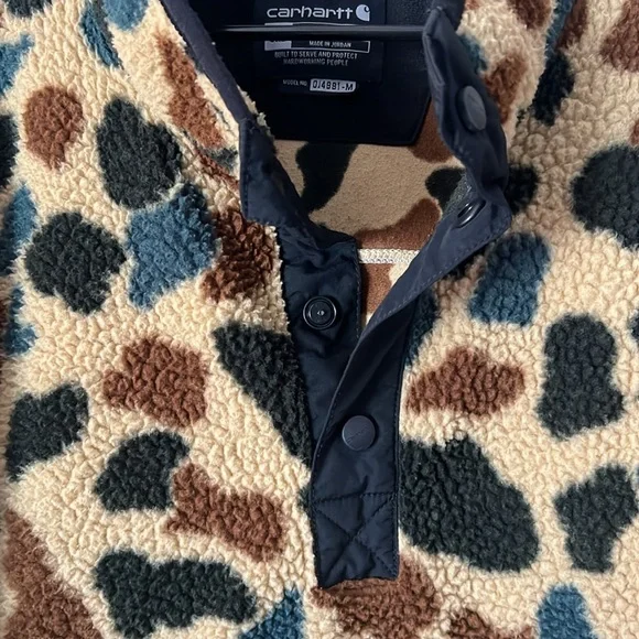 Carhartt Men's Relaxed Fit Fleece Pullover - Picture 6 of 10